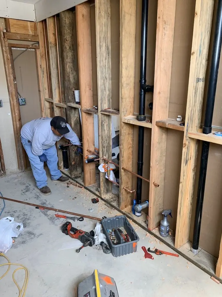 Commercial rough-in plumbing for Water Heater Replacement in Woodland Park